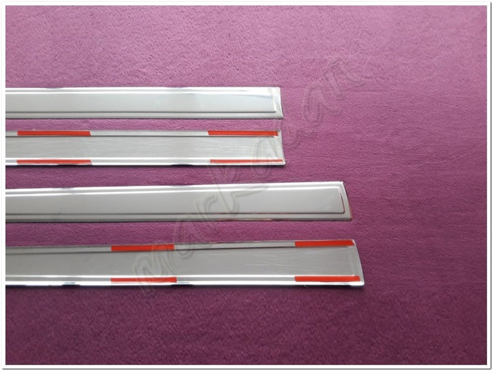WOC Chrome Peugeot Partner Tepee Krom Yan Kapı Çıtası 2008-2018 4 Parça Paslanmaz Çelik