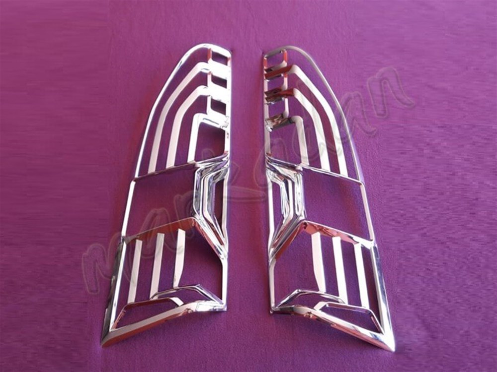 WOC Chrome Peugeot Rifter Stop Çerçevesi 2019 Sonrası 2 Parça Abs Krom