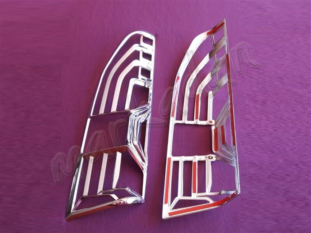 WOC Chrome Peugeot Rifter Stop Çerçevesi 2019 Sonrası 2 Parça Abs Krom