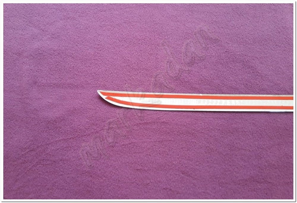 WOC Chrome Renault Clio 4 HB Krom Bagaj Alt Çıta 2012-2020 Paslanmaz Çelik