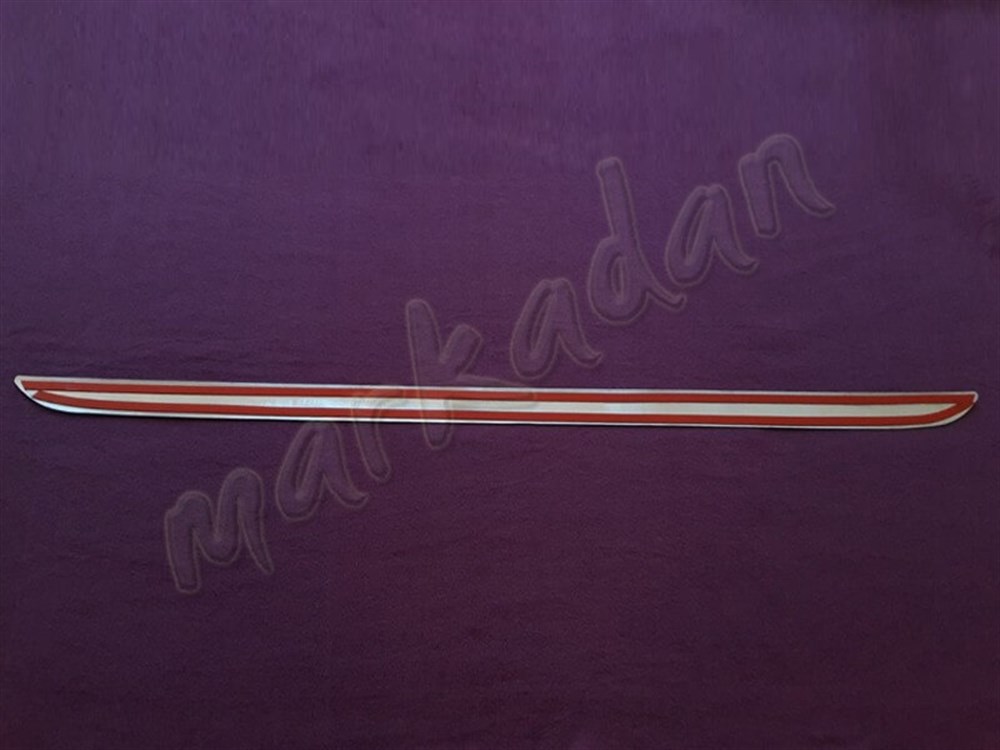 WOC Chrome Renault Megane 4 Sedan Bagaj Alt Çıta 2016 Sonrası Paslanmaz Çelik