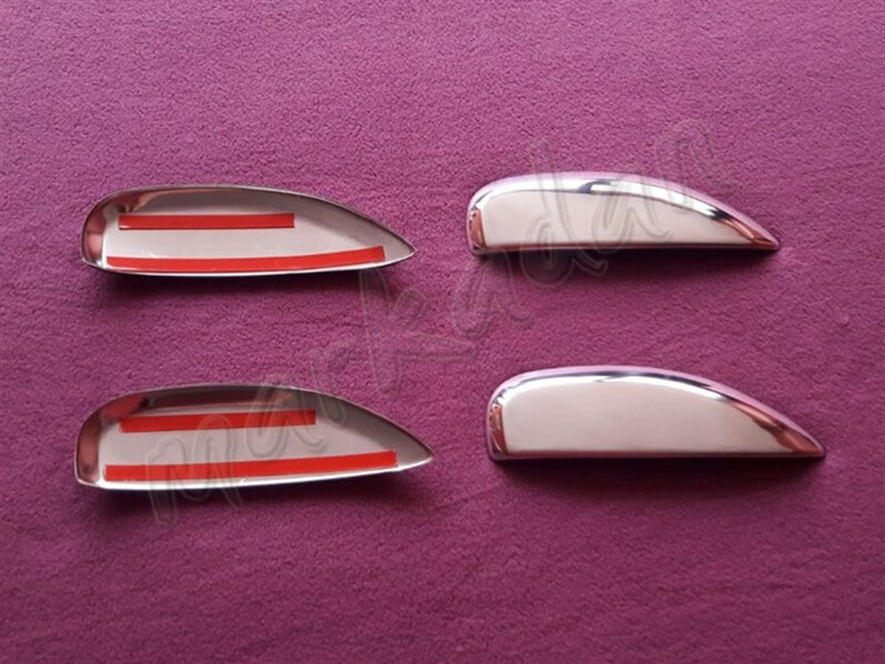 WOC Chrome Renault Symbol 3 Kapı Kolu 2013 Sonrası 4 Kapı Paslanmaz Çelik