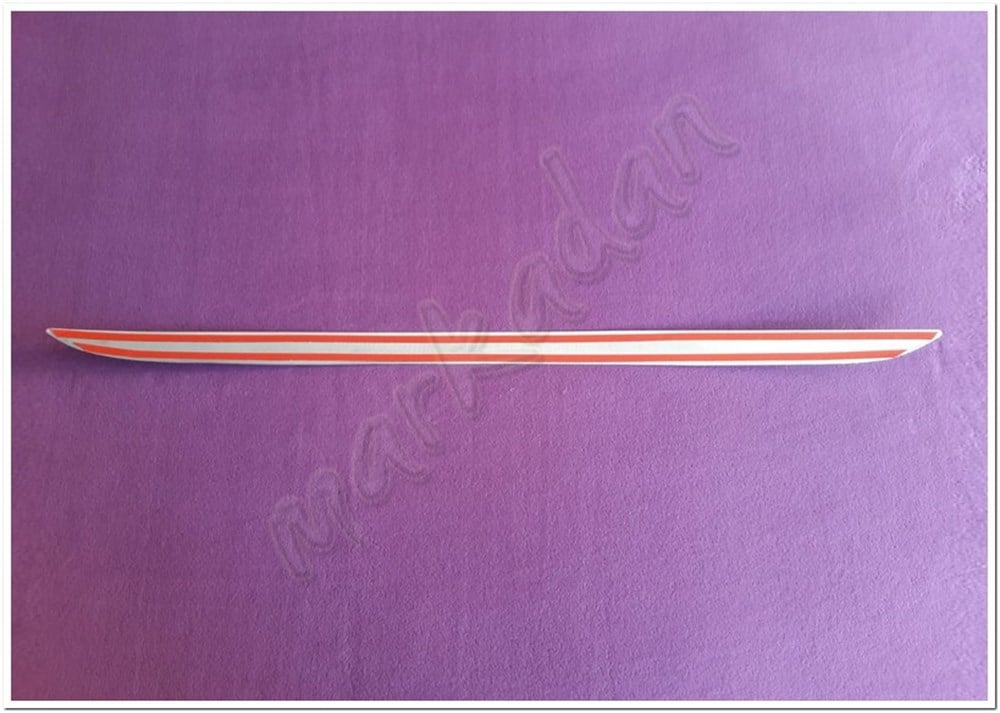 WOC Chrome Renault Symbol Krom Bagaj Alt Çıta 2013-2016 Paslanmaz Çelik