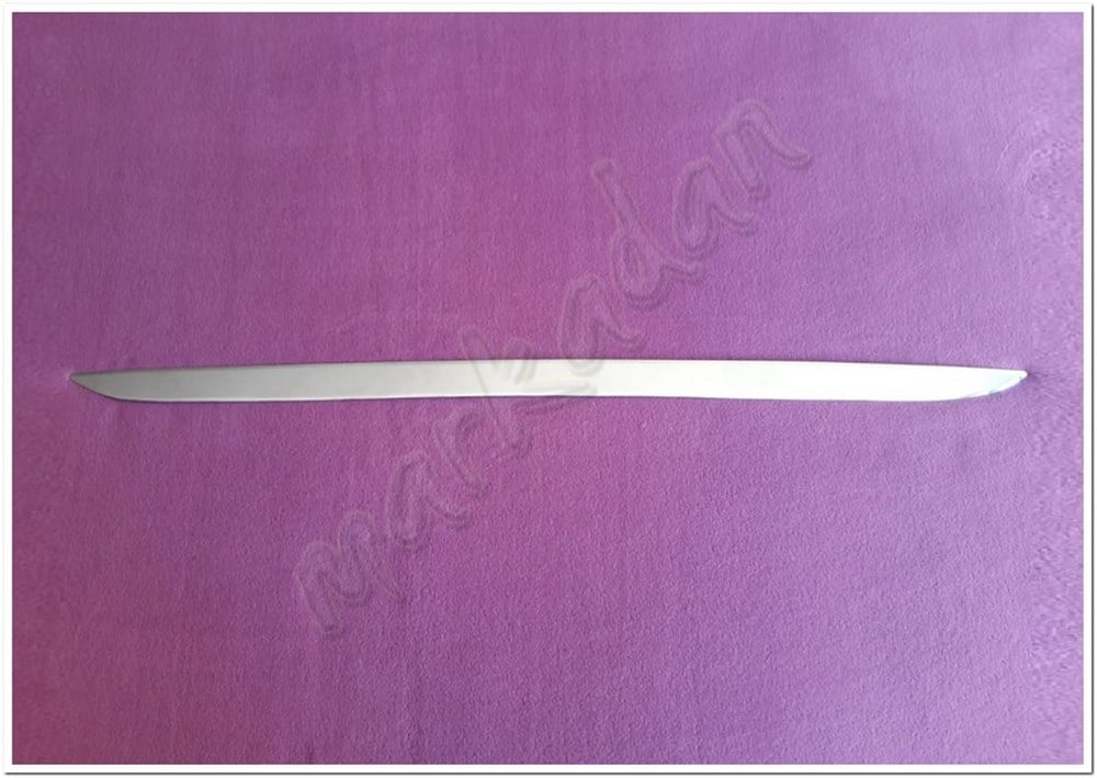 WOC Chrome Renault Symbol Krom Bagaj Alt Çıta 2013-2016 Paslanmaz Çelik