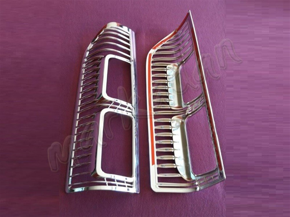 WOC Chrome Renault Trafic Stop Çerçevesi 2015 Sonrası 2 Parça Abs Krom