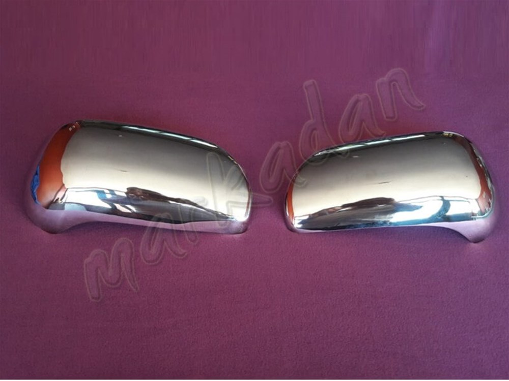 WOC Chrome Toyota Land Cruiser PRADO 120 Ayna Kapağı 2007 Sonrası 2 Parça Paslanmaz Çelik