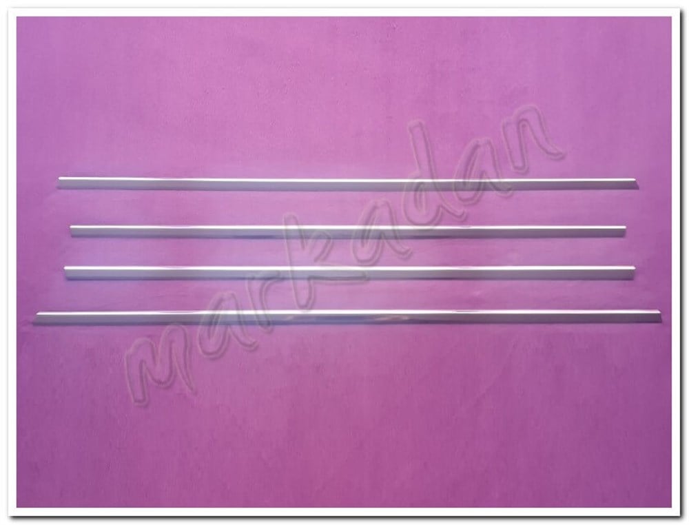 WOC Chrome Toyota Rav 4 Cam Çıtası 2006-2012 4 Parça Paslanmaz Çelik