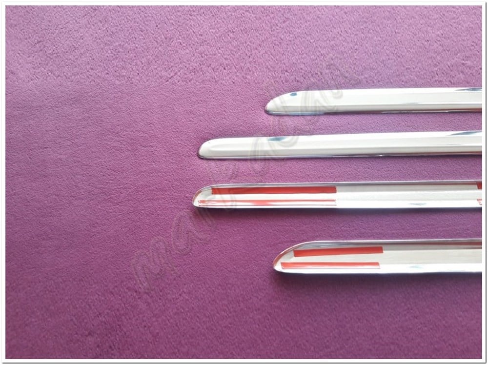 WOC Chrome VW Caddy Krom Yan Kapı Çıtası 2015-2020 4 Parça Paslanmaz Çelik