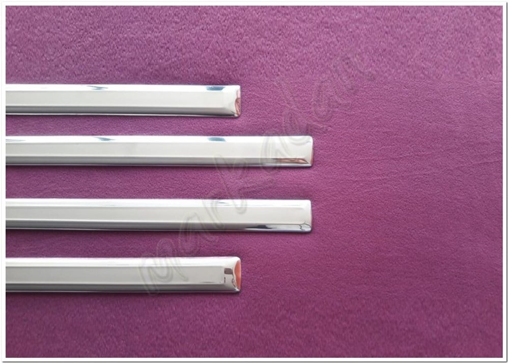 WOC Chrome VW Caddy Krom Yan Kapı Çıtası 2015-2020 4 Parça Paslanmaz Çelik