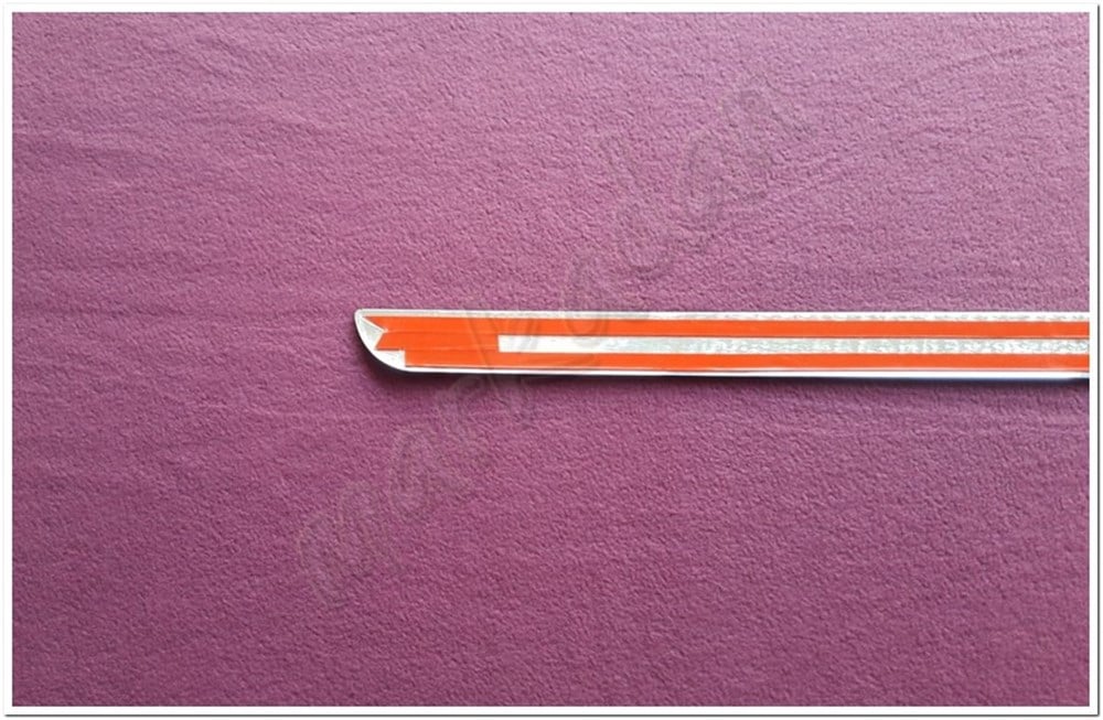 WOC Chrome VW Golf 4 Krom Bagaj Alt Çıta 1998-2004 Paslanmaz Çelik