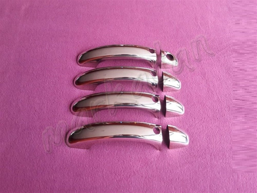 WOC Chrome VW Touareg Sensörlü Kapı Kolu 2003-2007 4 Kapı Paslanmaz Çelik