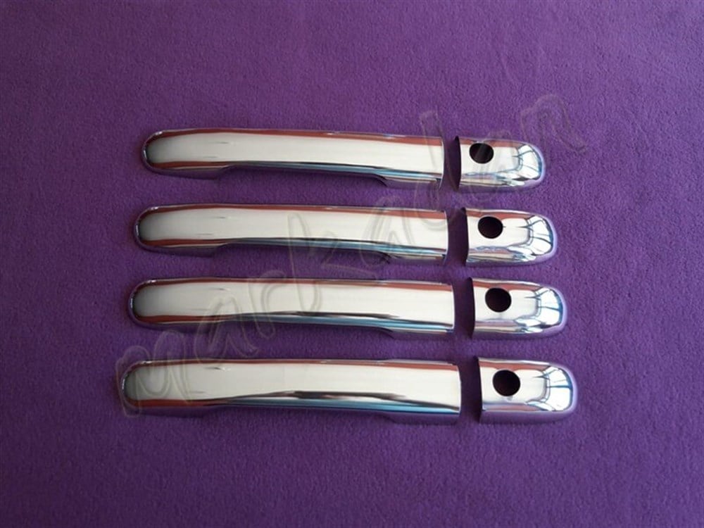 WOC Chrome VW Volt Lt Kapı Kolu 1998-2006 4 Kapı Paslanmaz Çelik