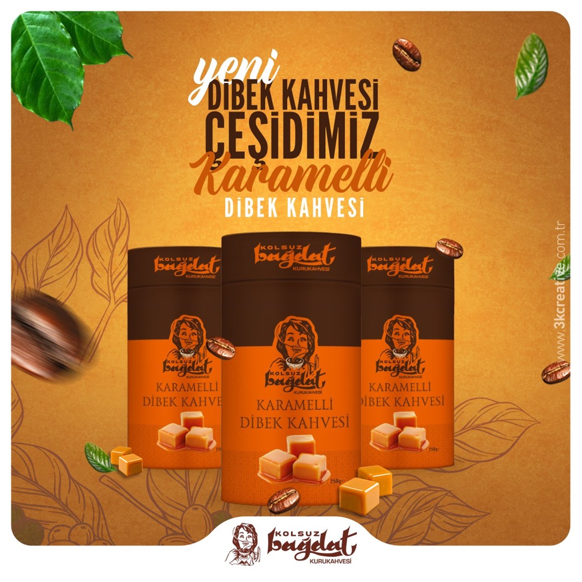 KARAMELLİ DİBEK KAHVESİDİBEK KAHVESİ