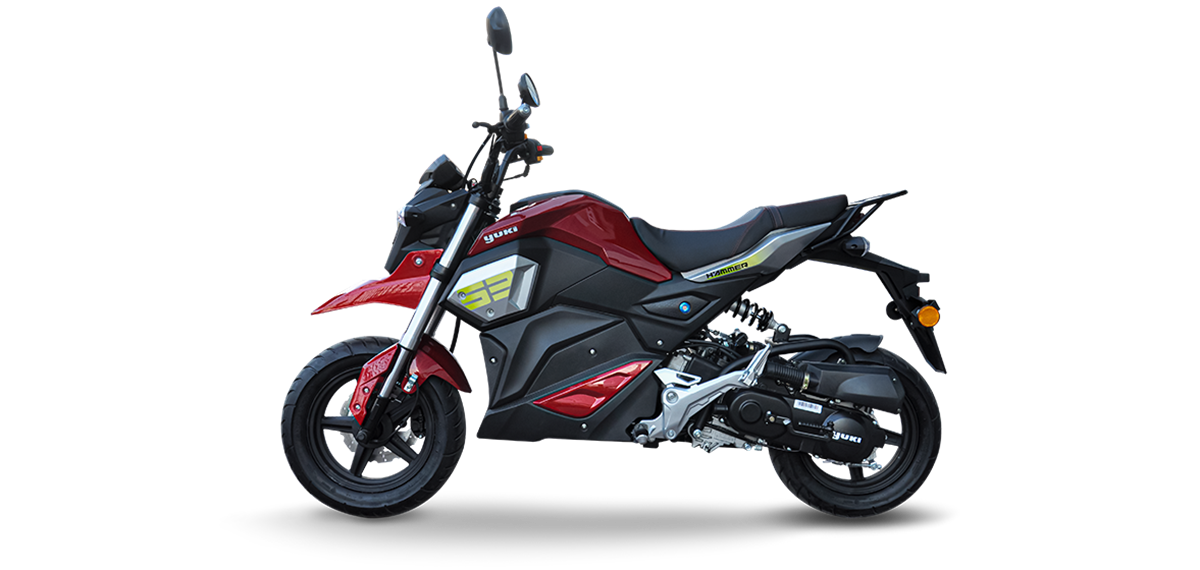 Yuki Hammer 50cc Euro5 Enjeksiyonlu Scooter Motorsiklet