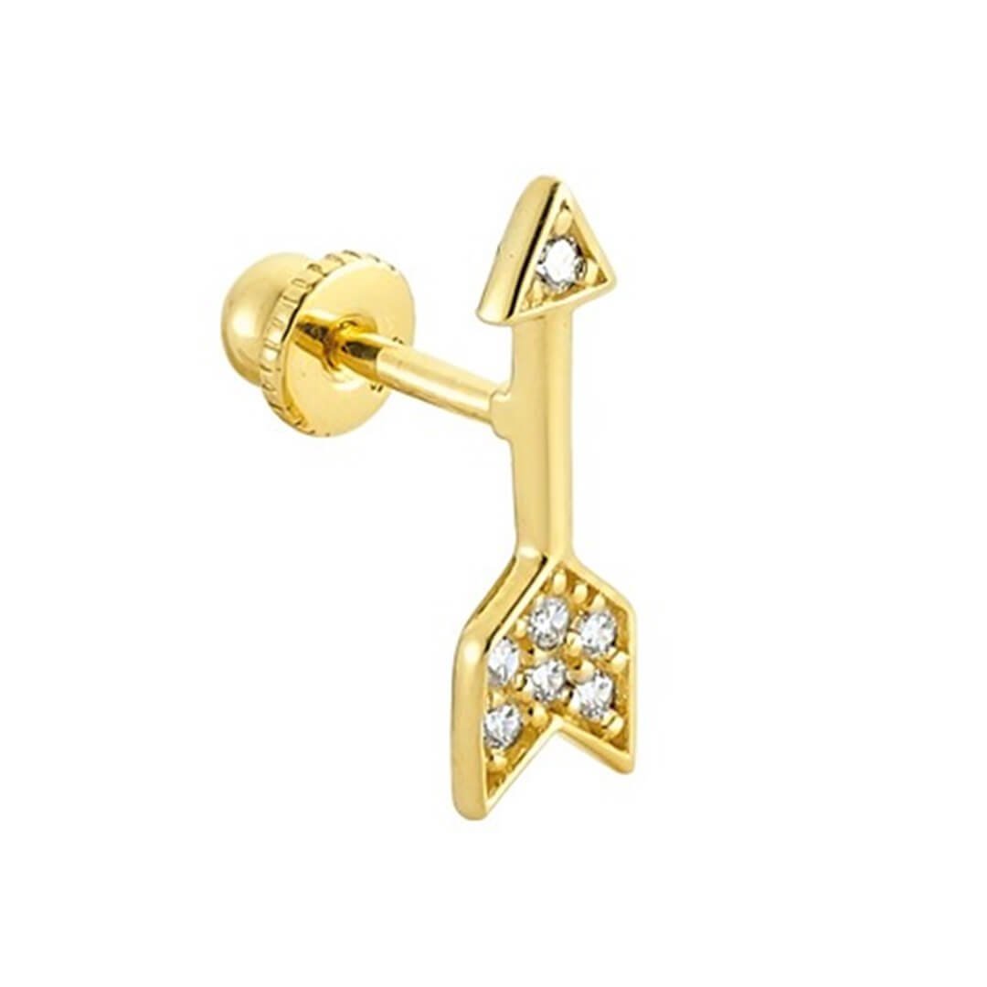 Altın Piercing – Ok