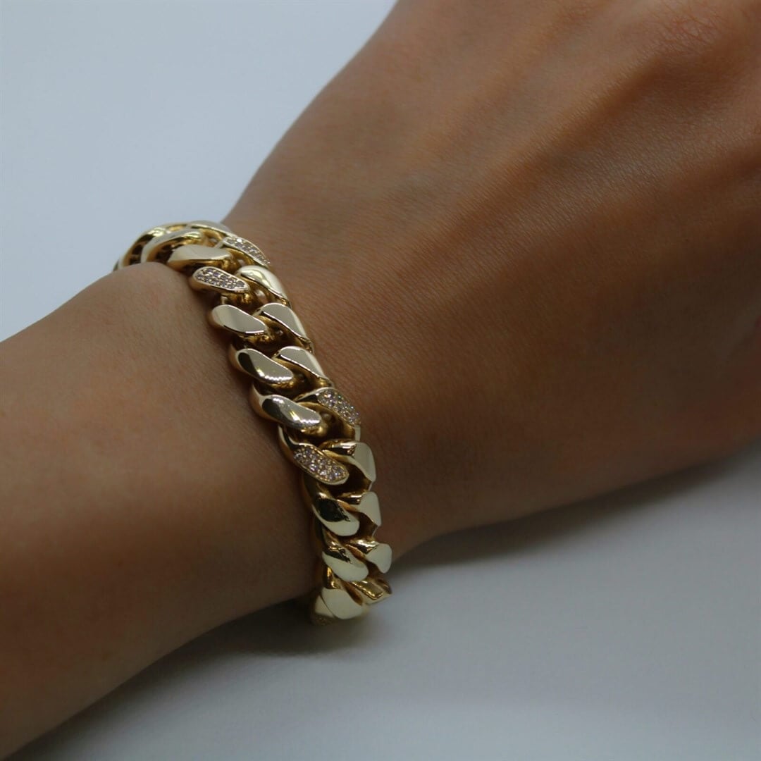 Gourmet Bileklik – Bold Ara Taşlı – 11.70 mm