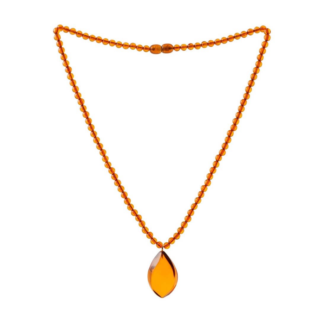 Konyak Kehribar Kolye – Baltık Kehribarı