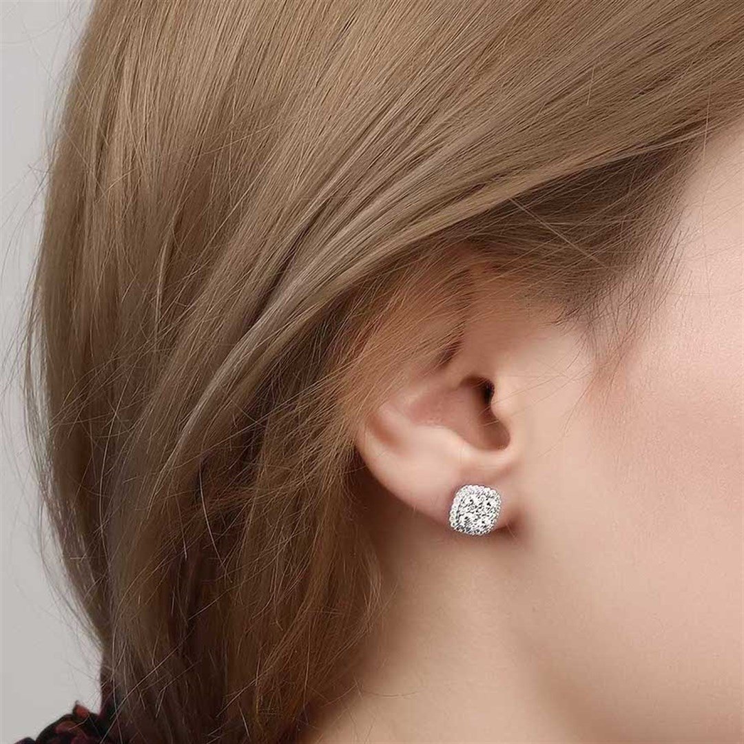 Pırlanta Küpe1.00 ct Pırlantalı Sole Altın Küpe - Penna Jewels