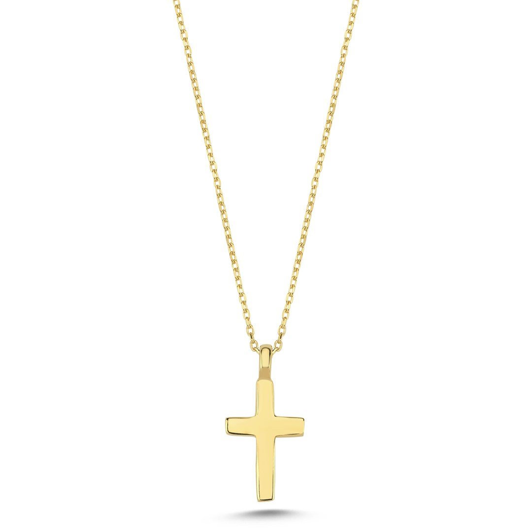 KolyeHaç Sembolü Altın Kolye - Cross - Penna Jewels