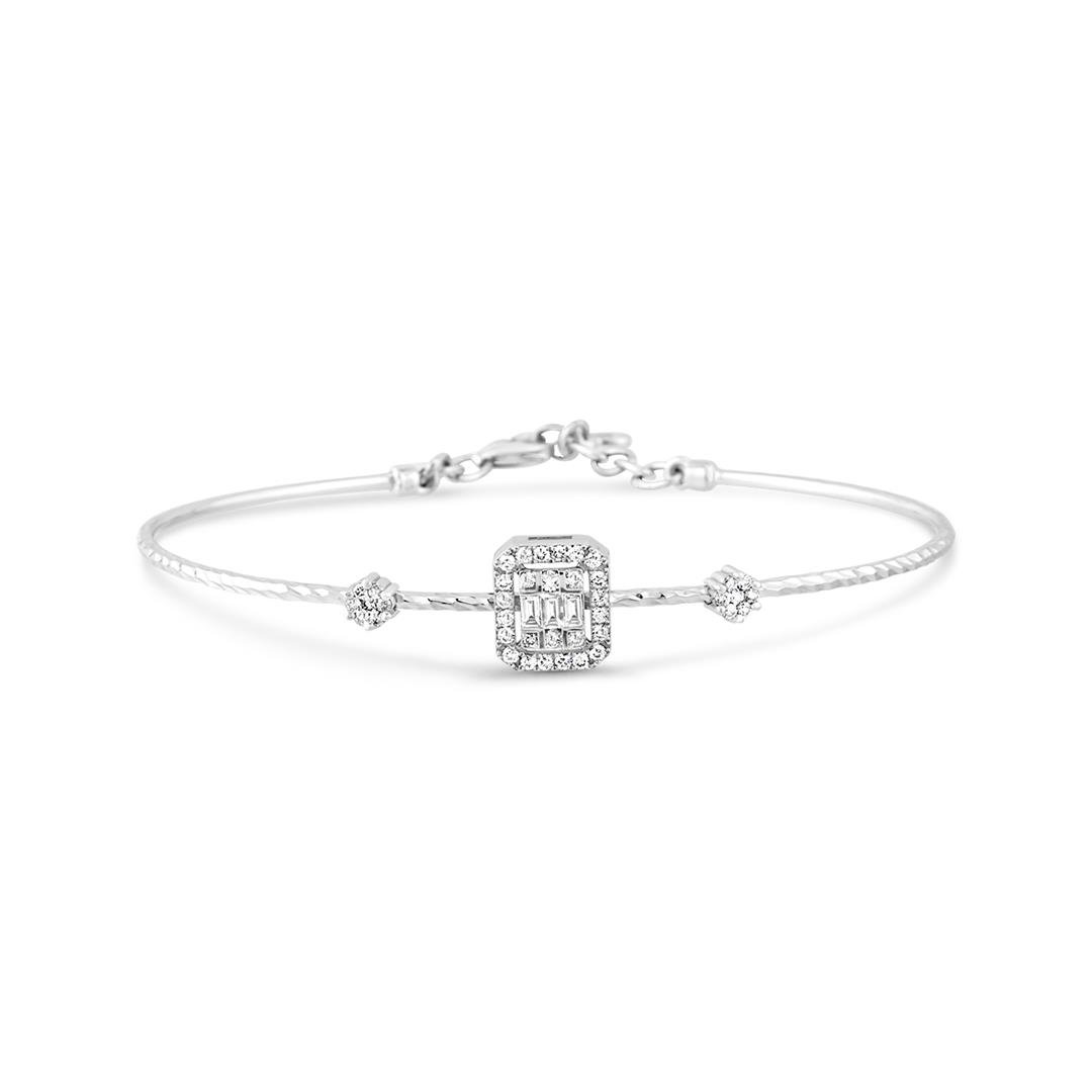 Pırlanta Bileklik Pırlanta Baget Bileklik- Penna Jewels