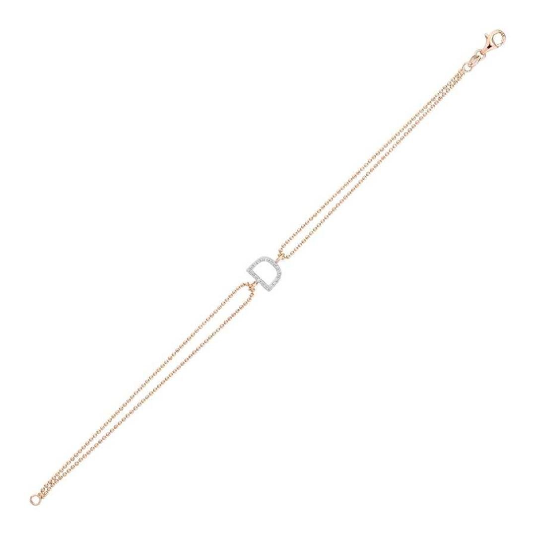 Pırlanta BileklikPırlanta Harf Bileklik - D - Initial - Penna Jewels