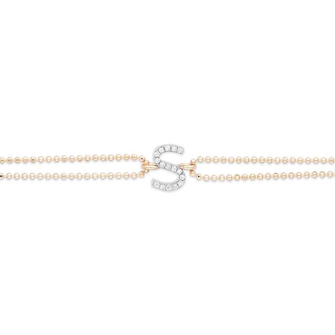 Pırlanta BileklikPırlanta Harf Bileklik - S - Initial - Penna Jewels