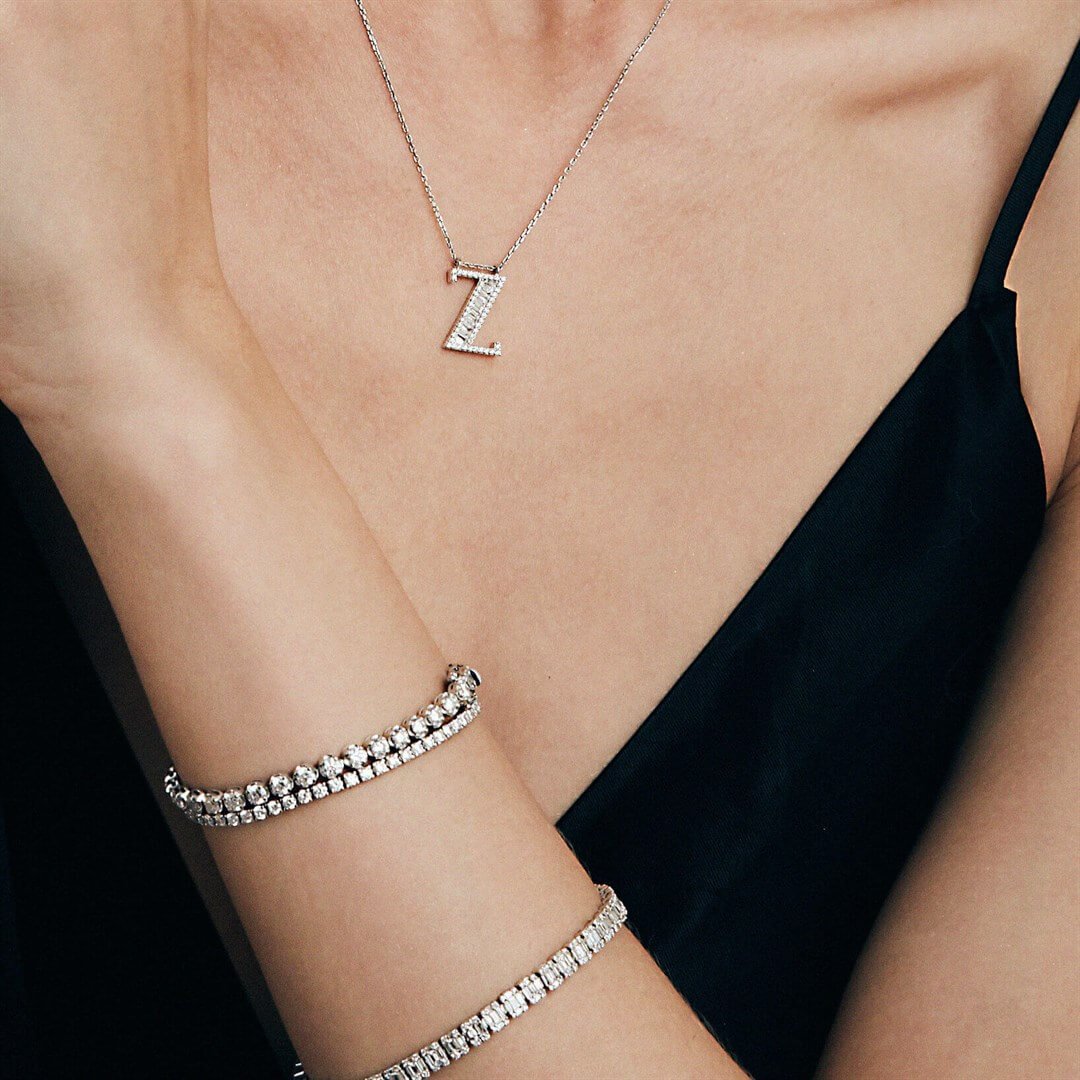 Pırlanta BileklikPırlanta Suyolu Bileklik - Crown - Penna Jewels