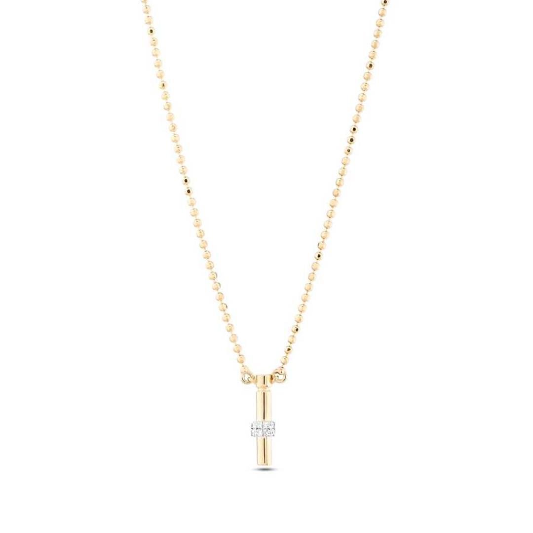 Pırlanta KolyePırlantalı Toplu Harf Altın Kolye-İ- Penna Jewels