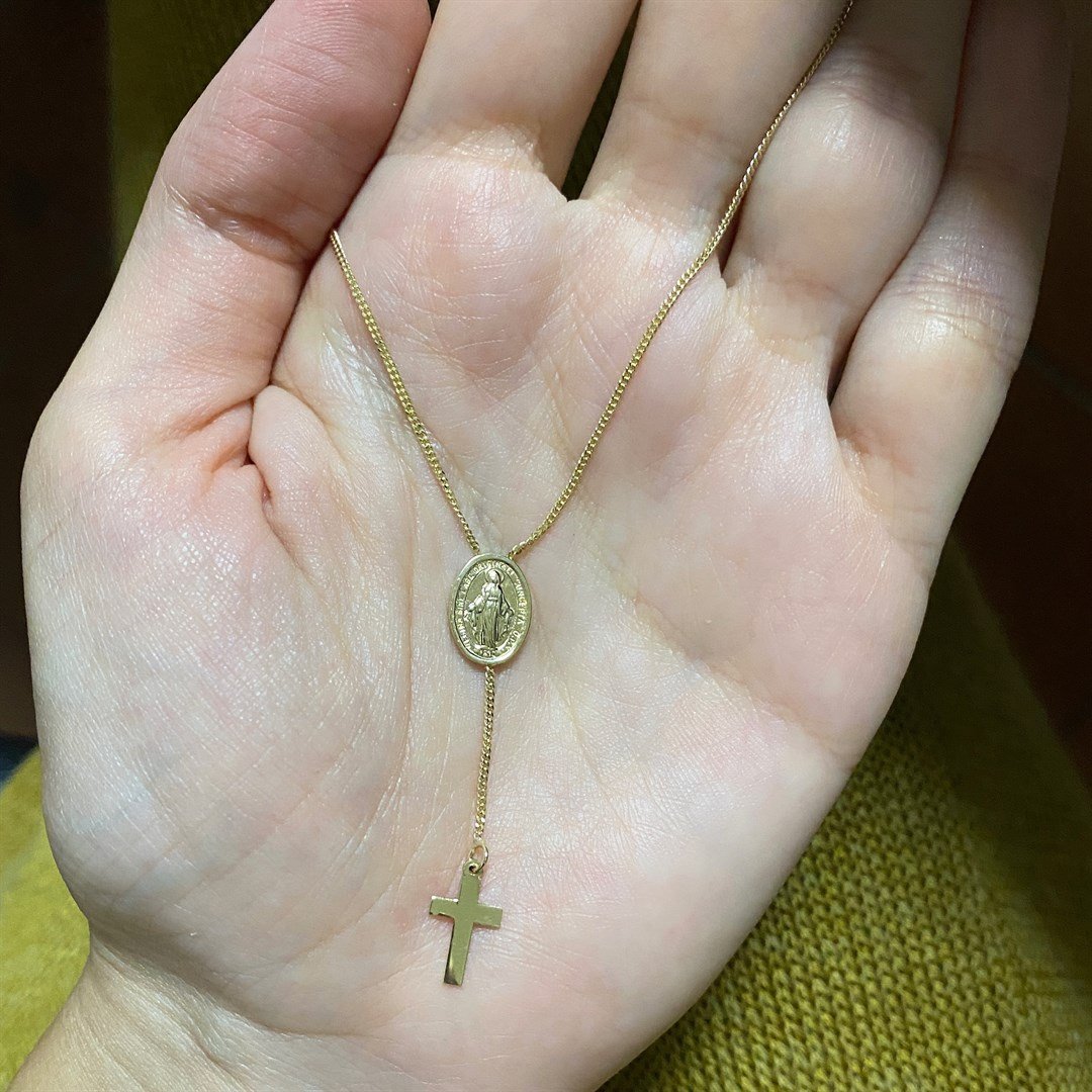 KolyeCross Altın Kolye - Haç - Penna Jewels