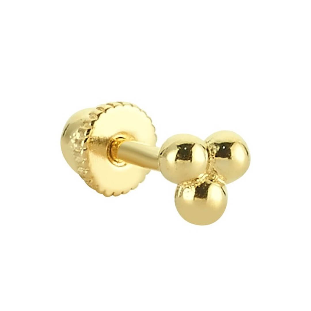 Tragus Helix Piercing – Üç Toplu