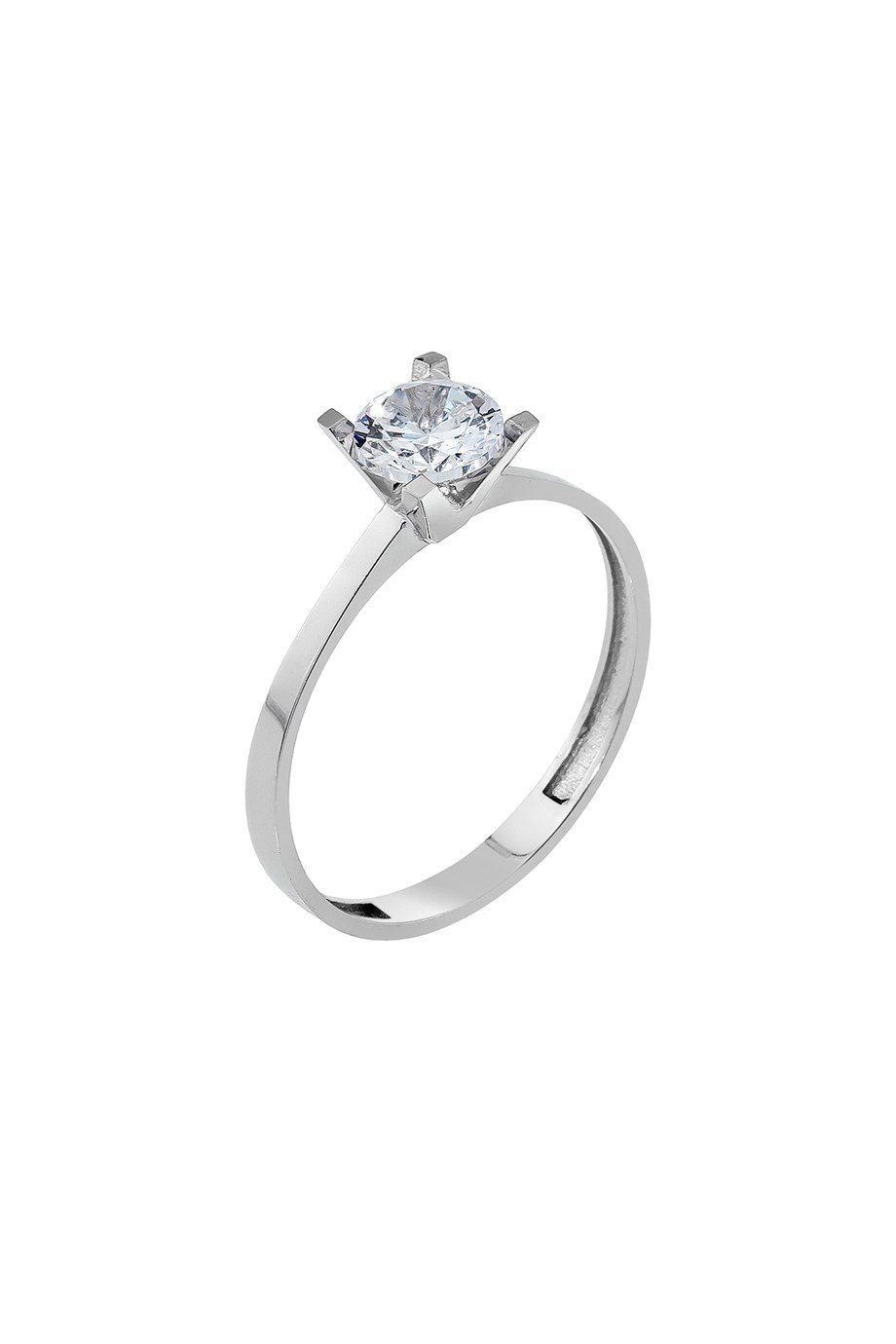  8 Ayar Altın Tektaş Yüzük