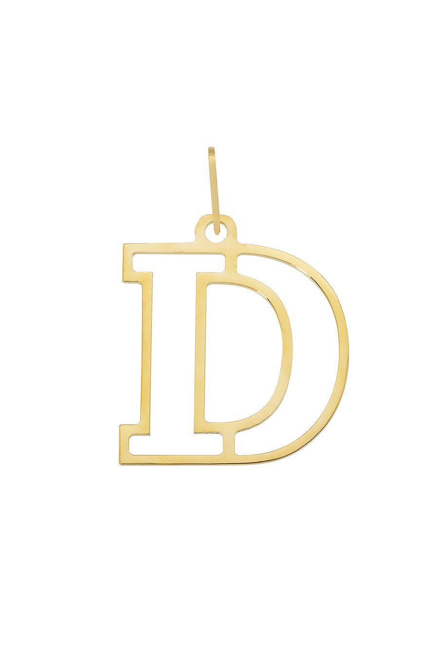 14 AYAR ALTIN D HARFİ KADIN KOLYE UCU