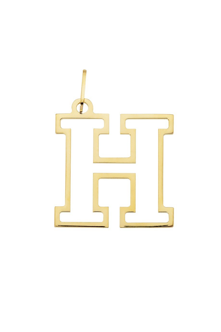 14 AYAR ALTIN H HARFİ KADIN KOLYE UCU