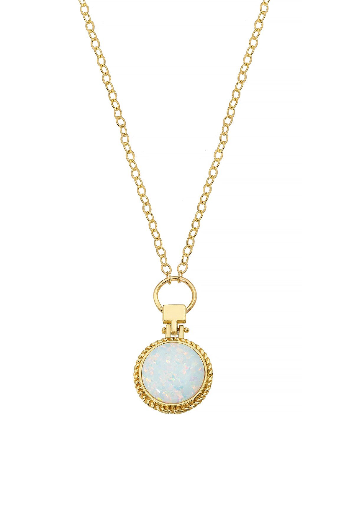 OPAL TAŞLI KOLYE 
