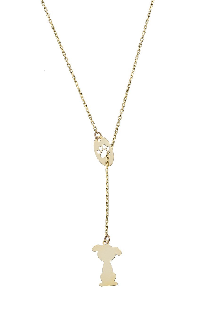 Sevimli Dostum 14 Ayar Altın Kadın Kolye