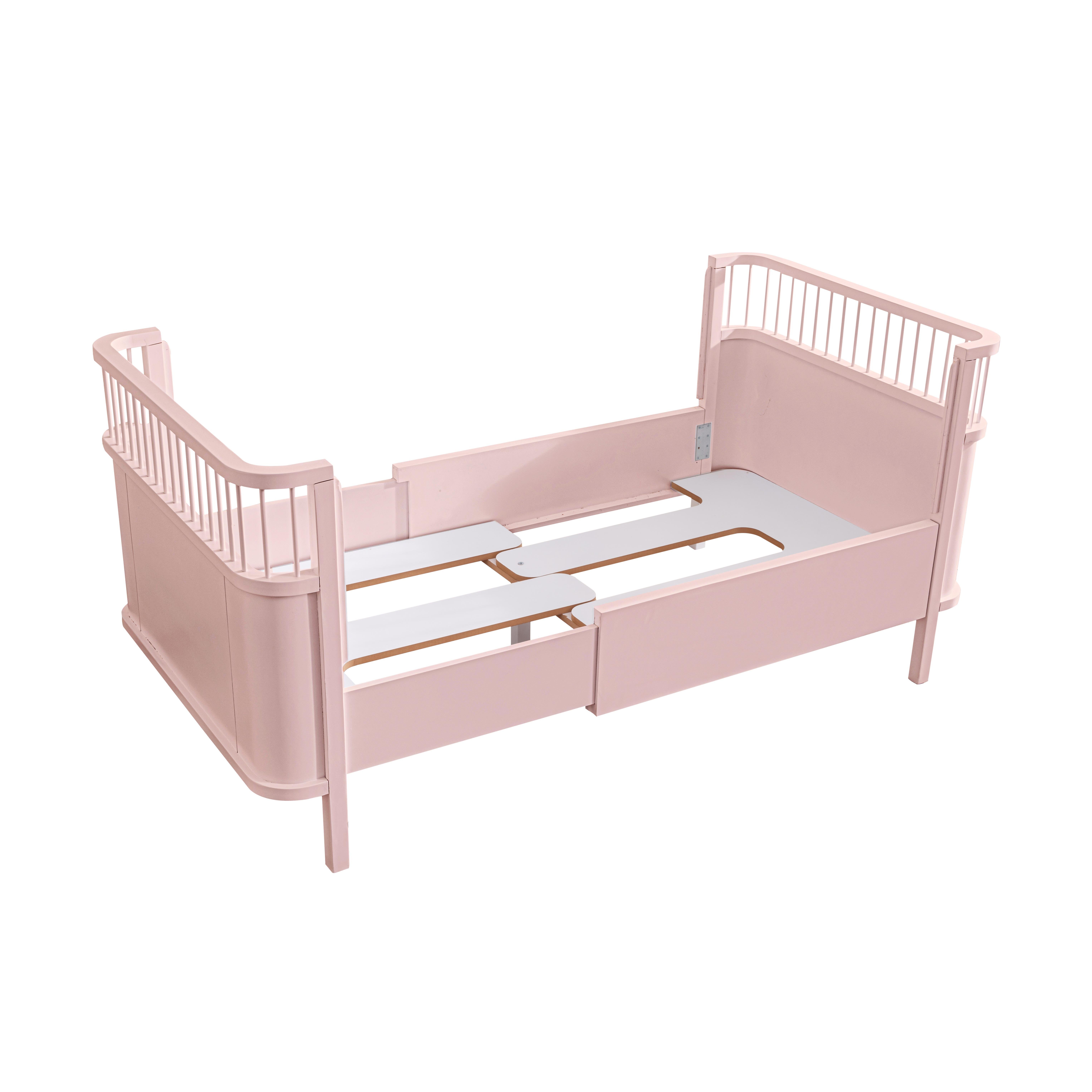 90x130' dan 90x190' a Büyüyen Beşik Pembe