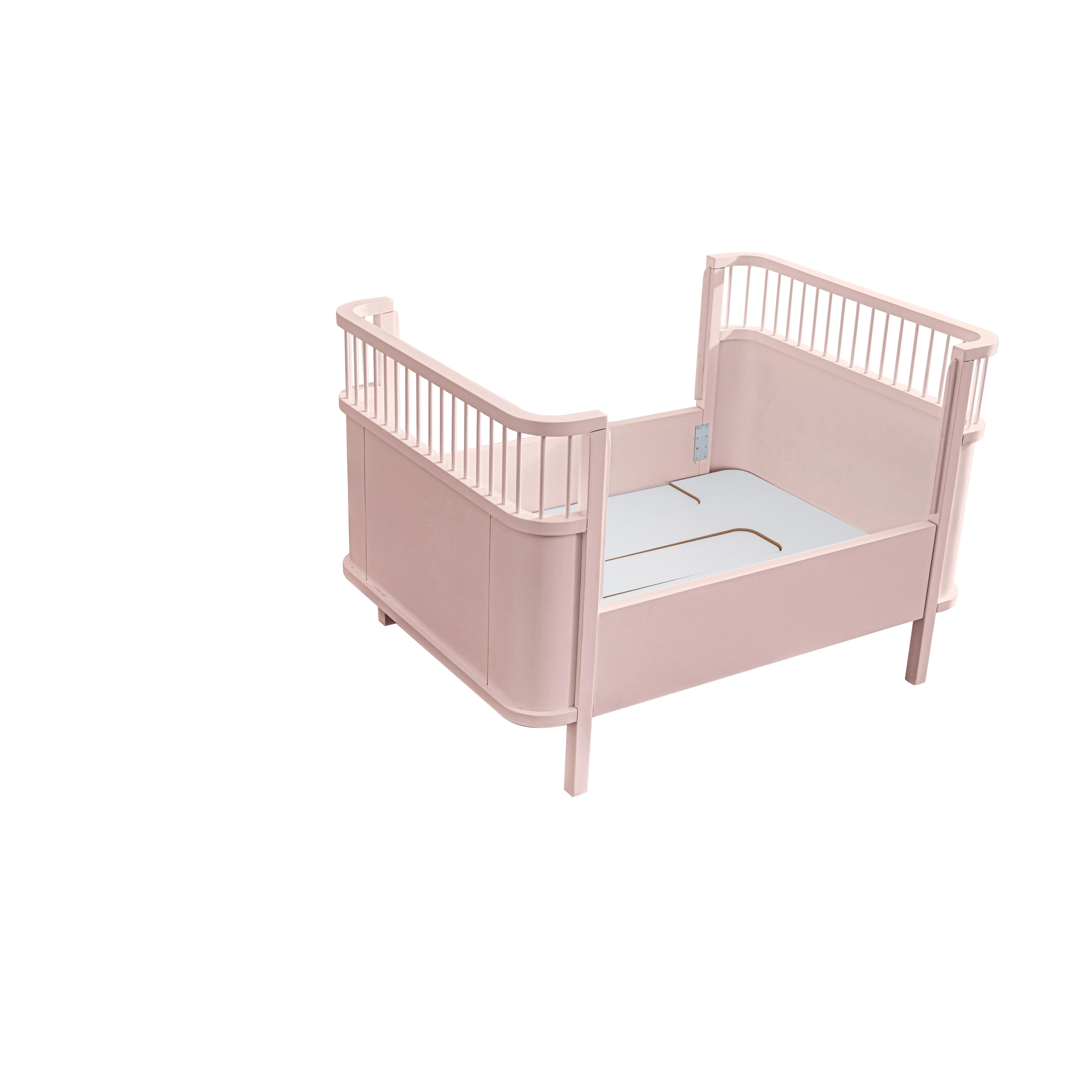 90x130' dan 90x190' a Büyüyen Beşik Pembe