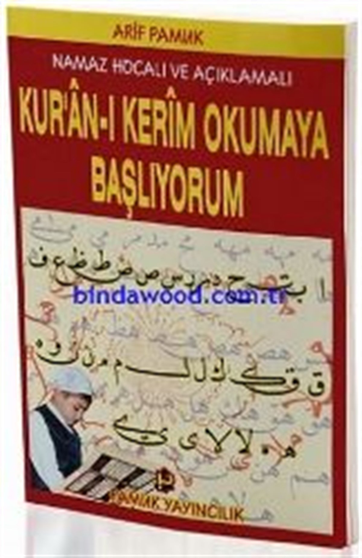 Bilgisayar Hatlı Ali Haydar Elifbası Kuşe Kağıt Dört Renk Elifba 006