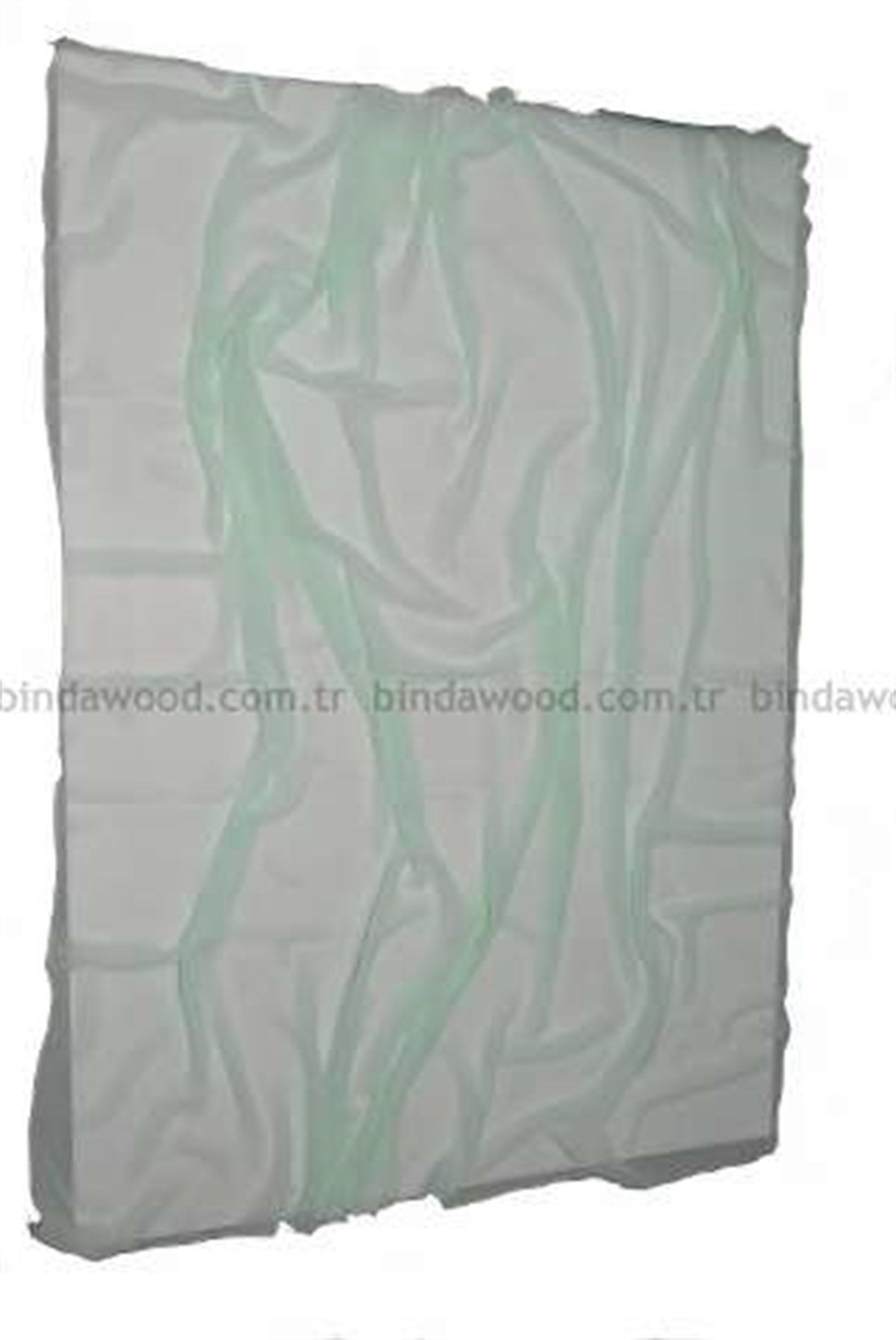 Şifon Krep Eşarp Açık Yeşil