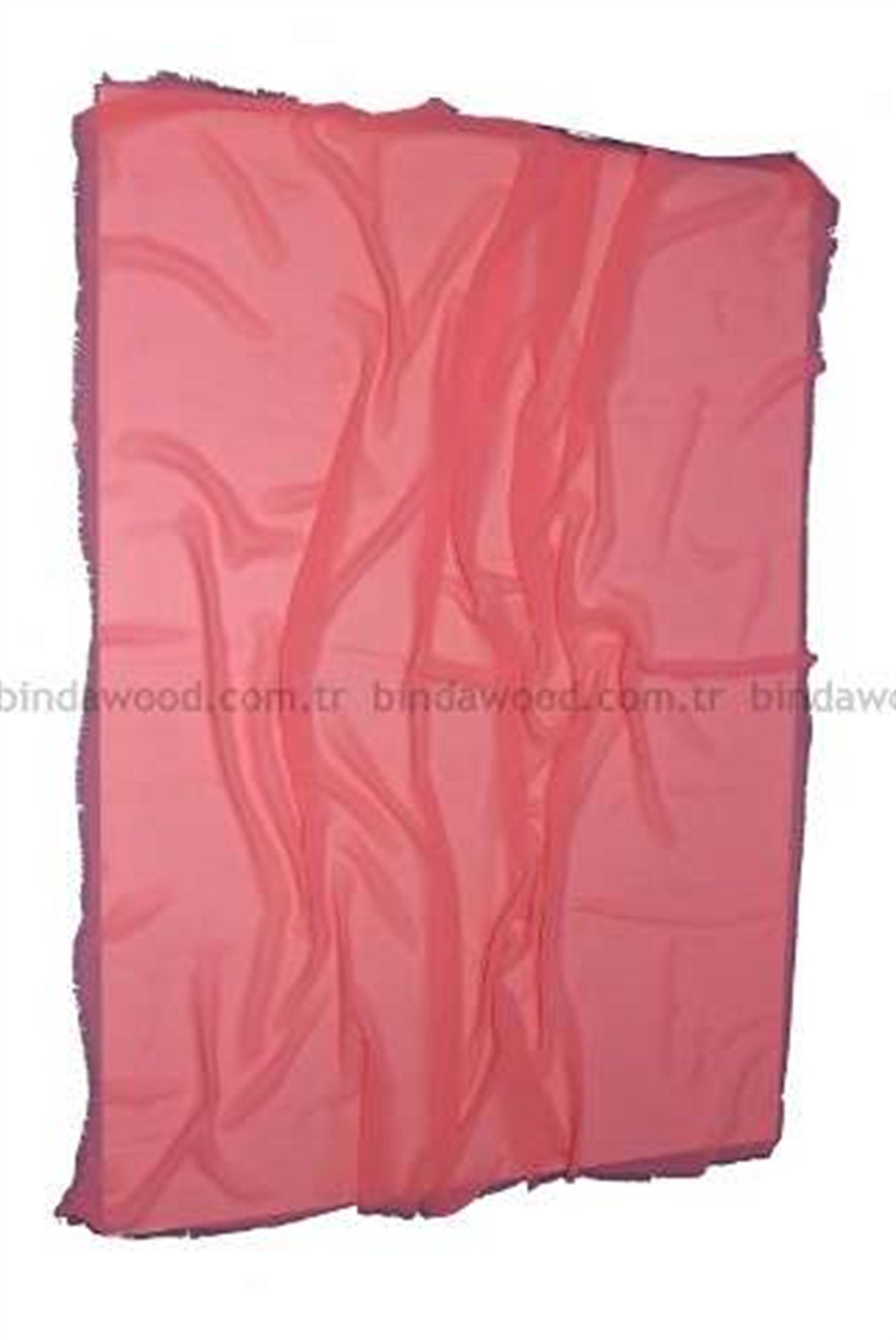 Şifon Krep Eşarp Kırmızı