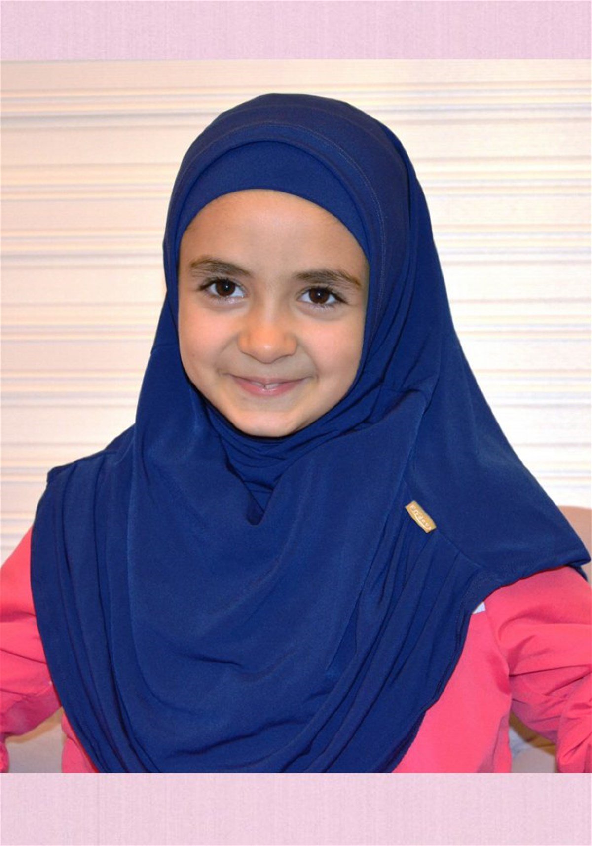 Lacivert Çocuk Pratik Eşarp