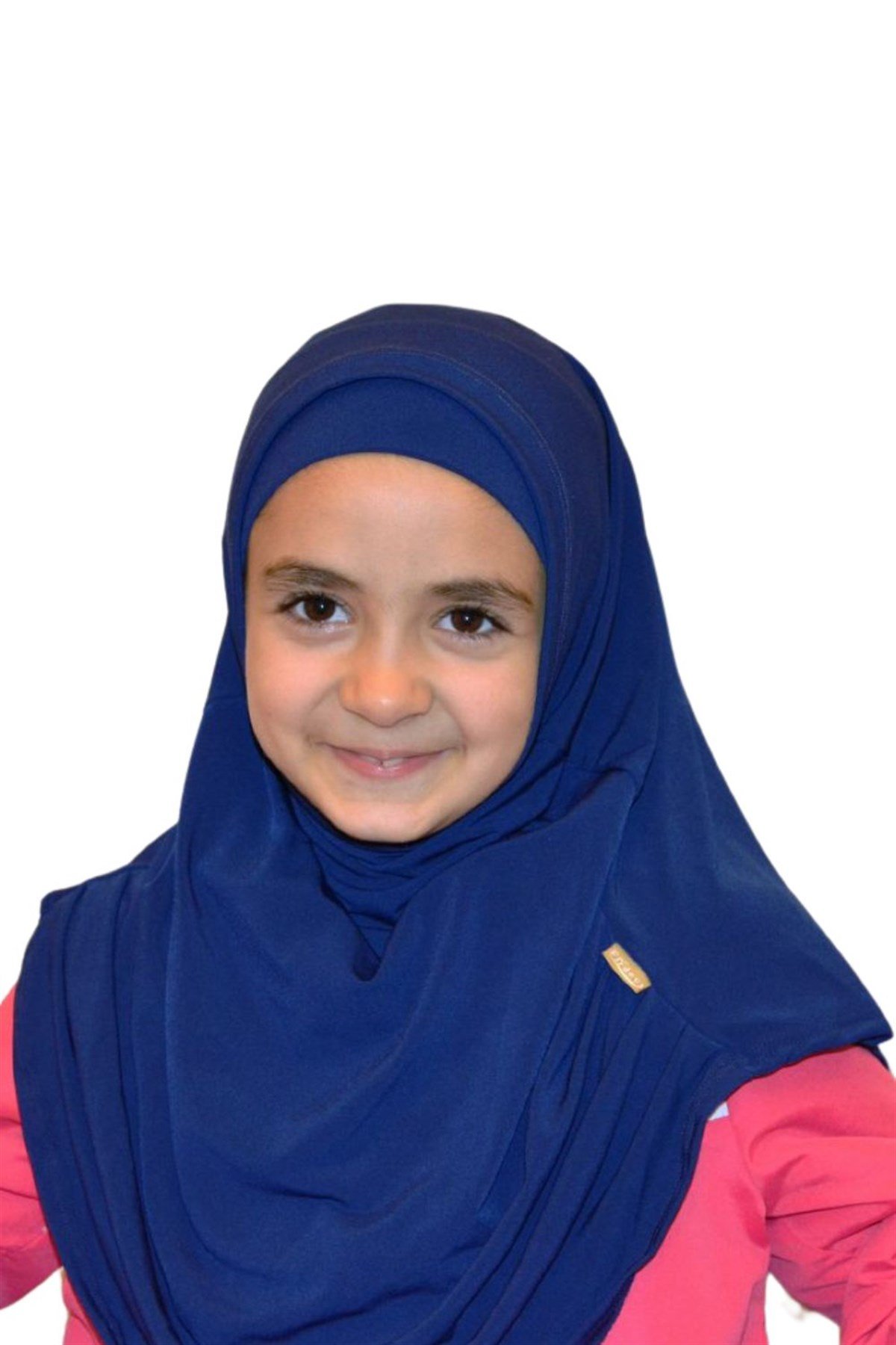 Lacivert Çocuk Pratik Eşarp