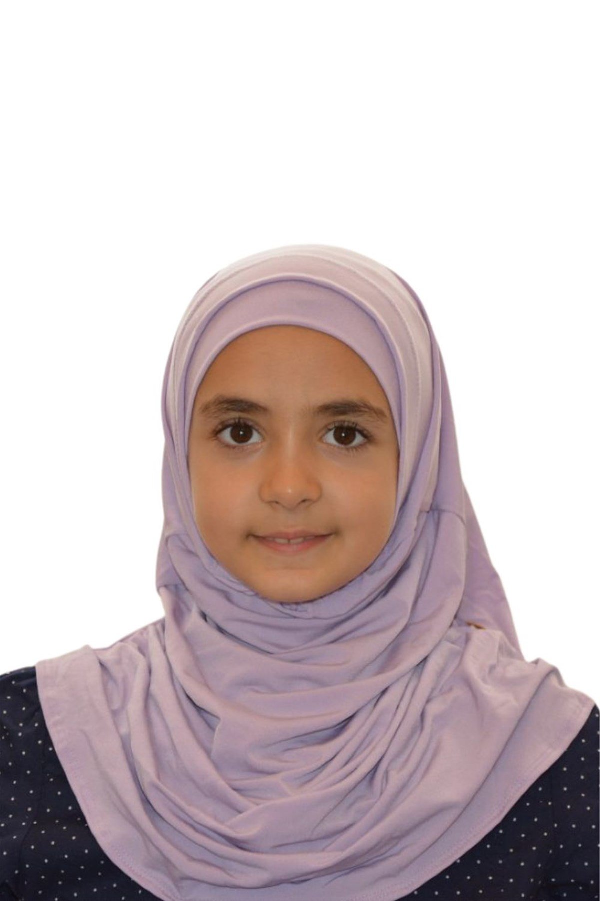 Lila Çocuk Pratik Eşarp