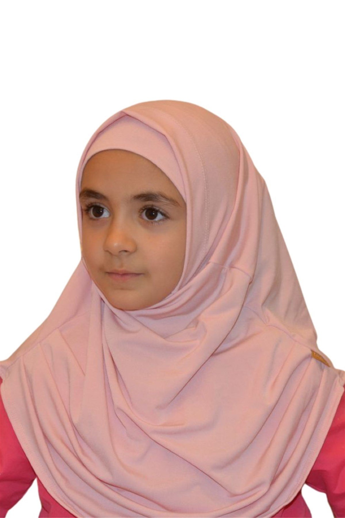 Pembe Çocuk Pratik Eşarp