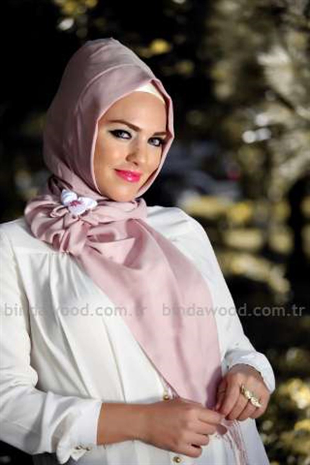 Pudra Pembe Spor Model Hazır Türban