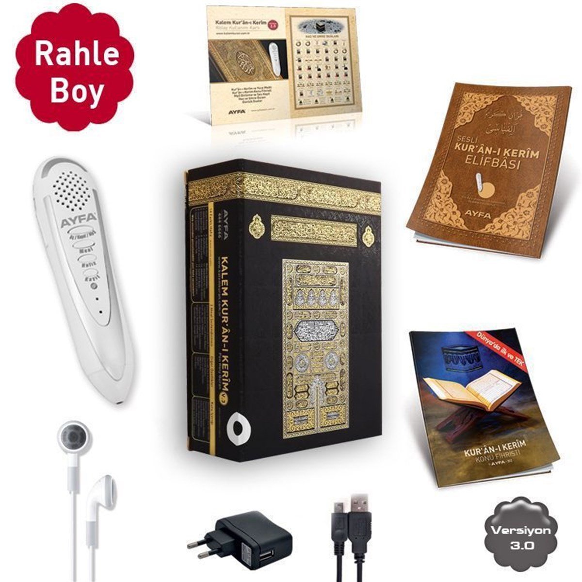 Rahle Boy Kalem Kuran Hafız Kalem Ayfa 001 Rahle Boy