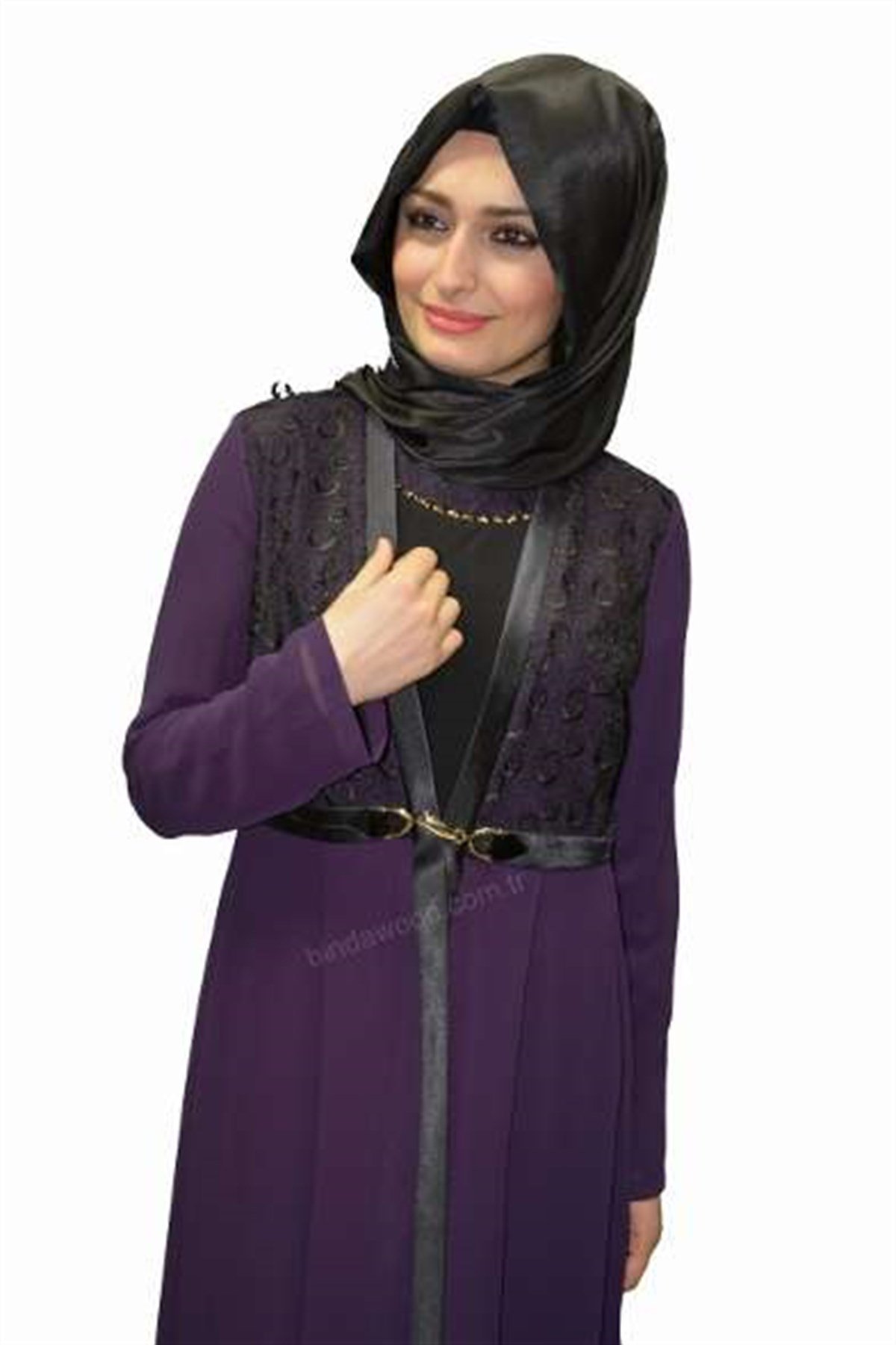 İkili Takım Elbise Dantel Detaylı Büyük Beden