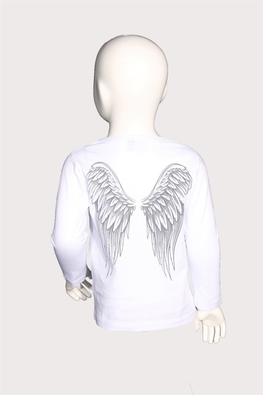 BEYAZ ANGEL TİŞÖRT KIZ ÇOCUK