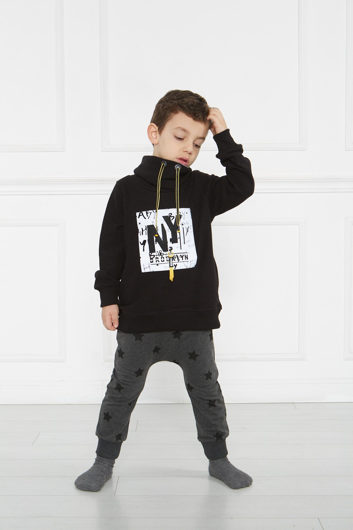 SWEAT NY-BROOKLYN SİYAH