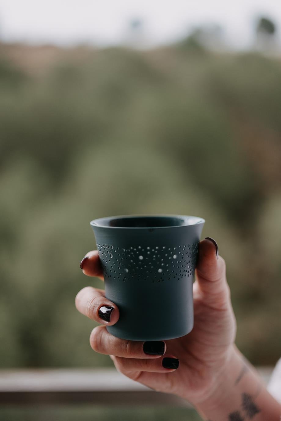 El Sanatı KUT Porselen Kupa (Samanyolu)